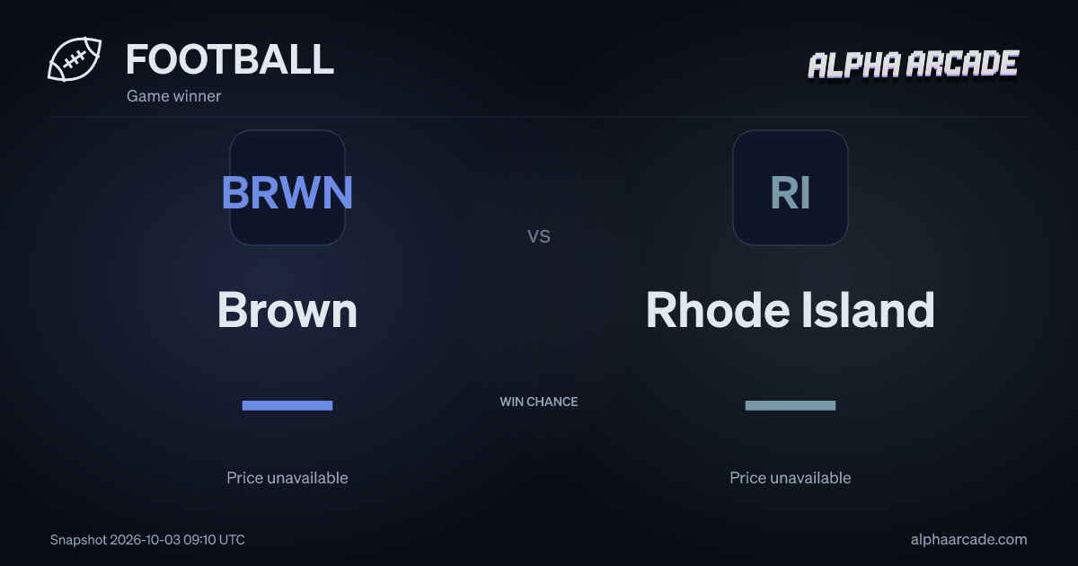 FOOTBALL: Brown — / Rhode Island —