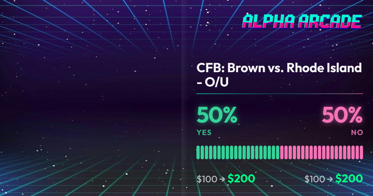 YES 50% / NO 50%