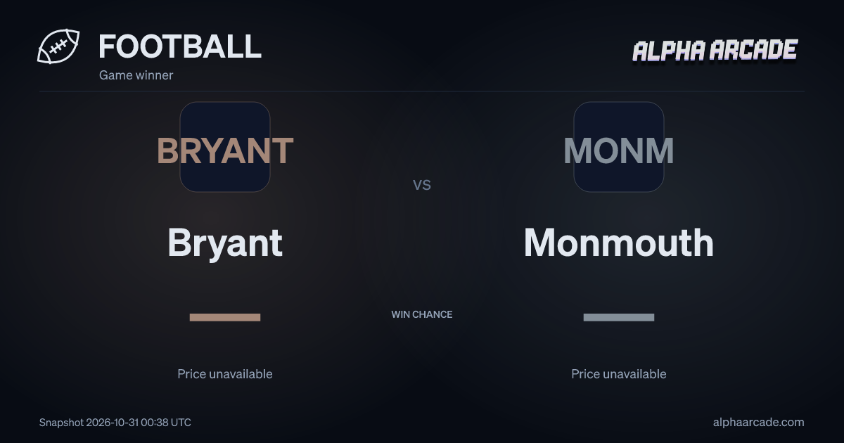 FOOTBALL: Bryant — / Monmouth —