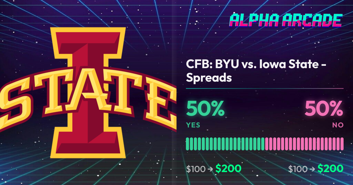 YES 50% / NO 50%