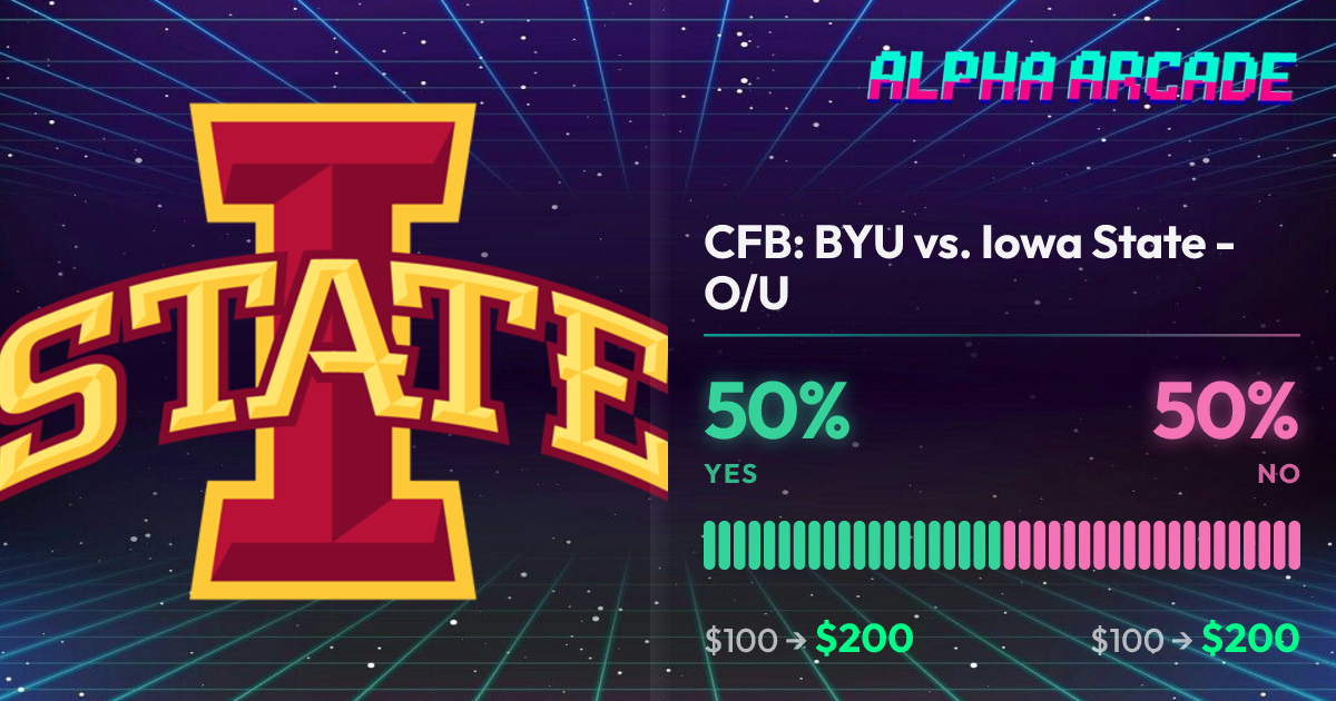 YES 50% / NO 50%