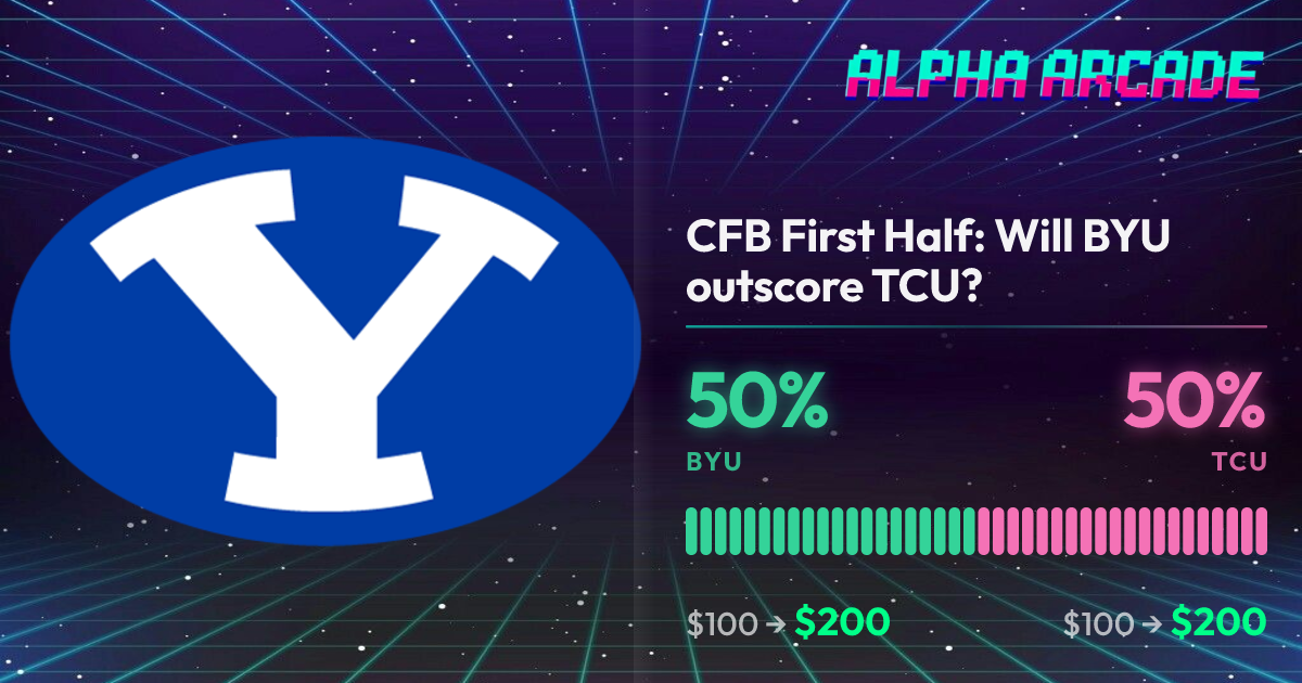 YES 50% / NO 50%