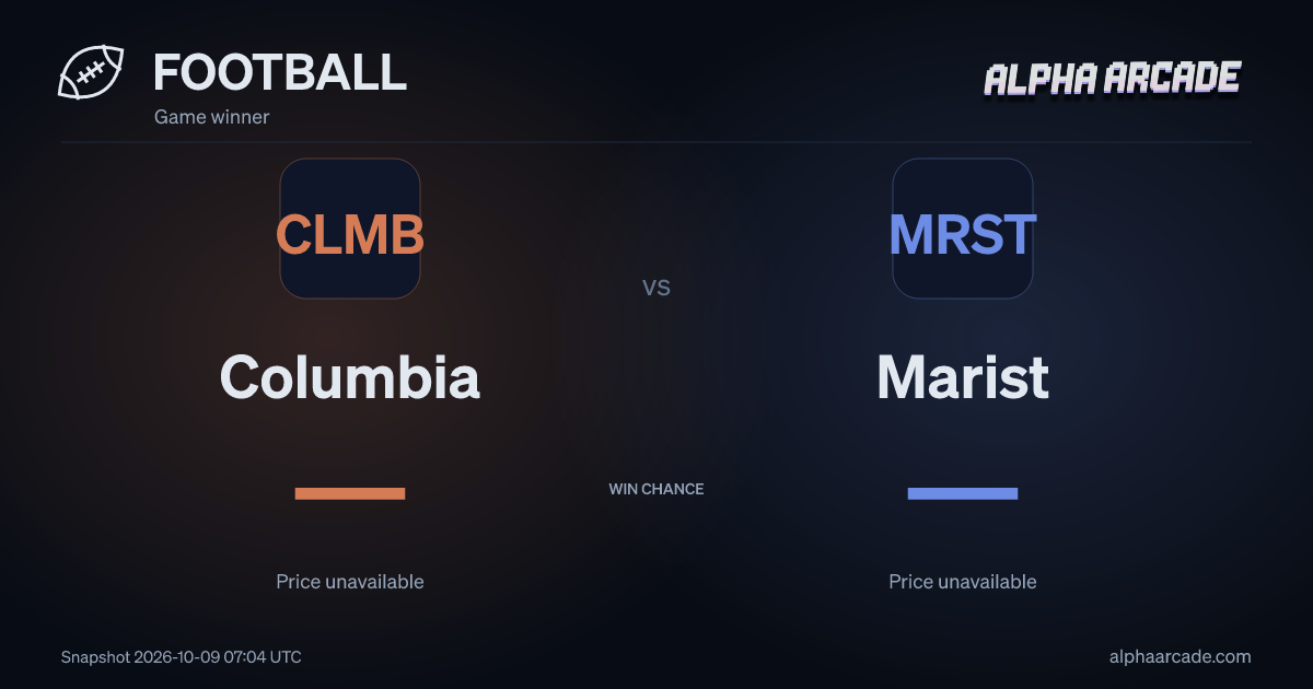 FOOTBALL: Columbia — / Marist —