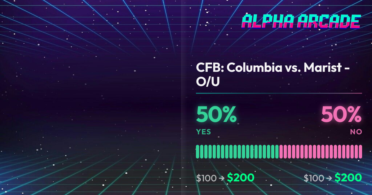 YES 50% / NO 50%