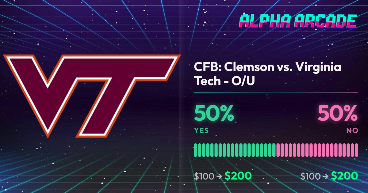 YES 50% / NO 50%