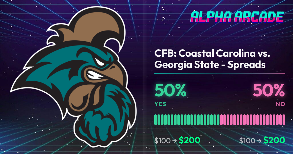 YES 50% / NO 50%