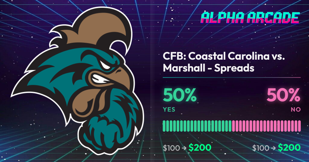YES 50% / NO 50%