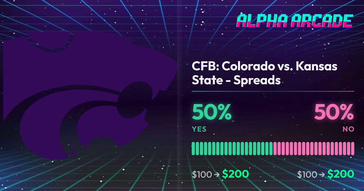 YES 50% / NO 50%