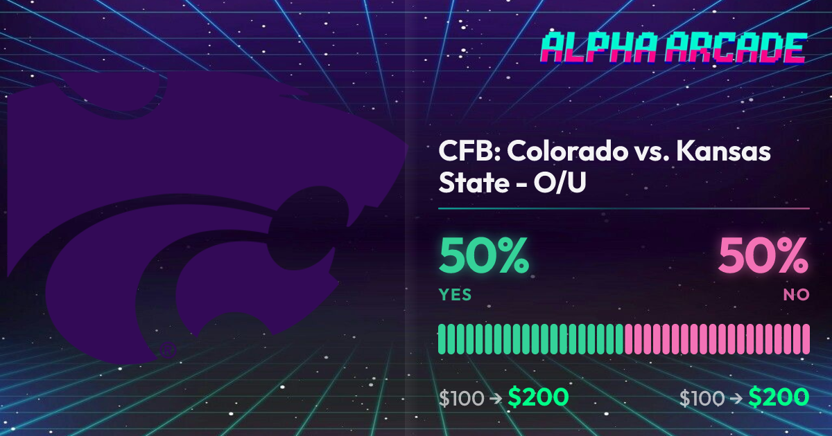 YES 50% / NO 50%