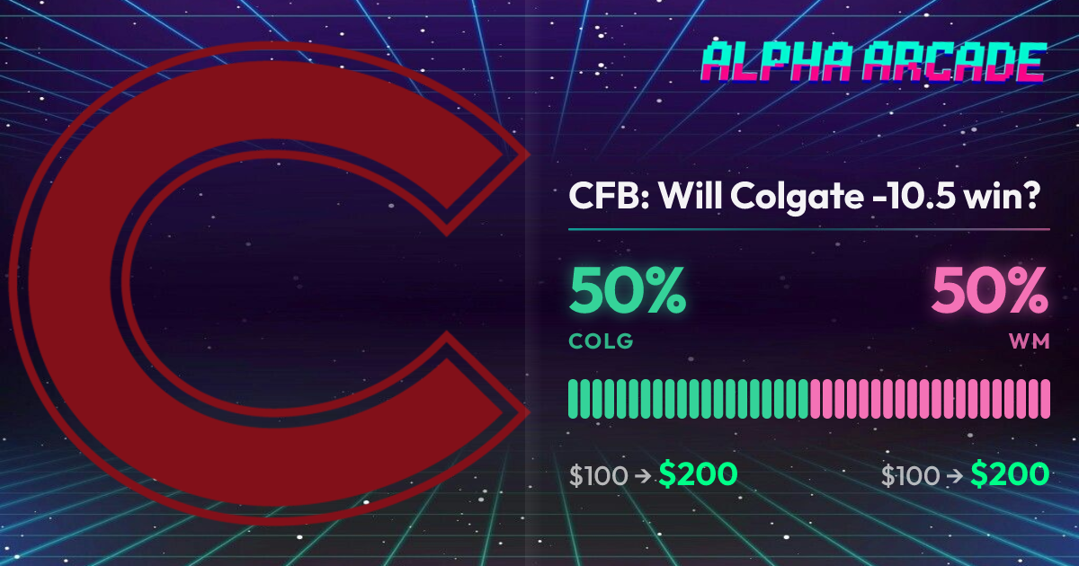 YES 50% / NO 50%