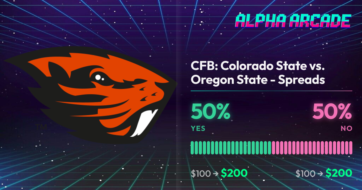 YES 50% / NO 50%