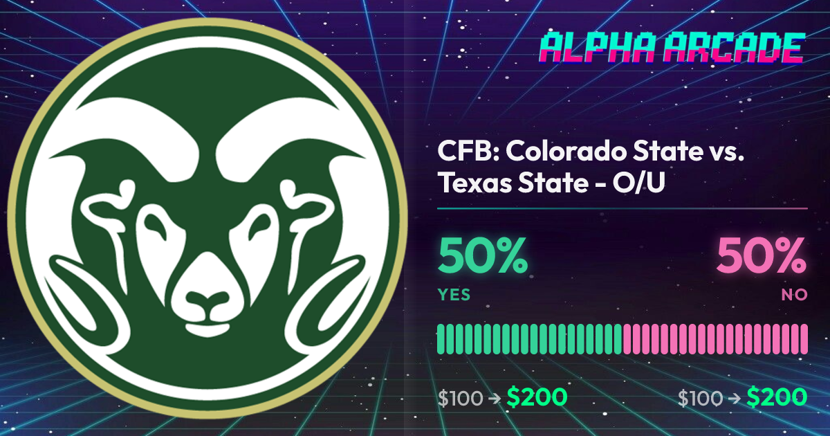 YES 50% / NO 50%