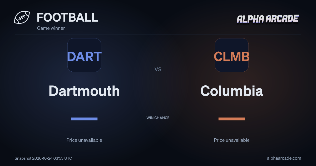 FOOTBALL: Dartmouth — / Columbia —