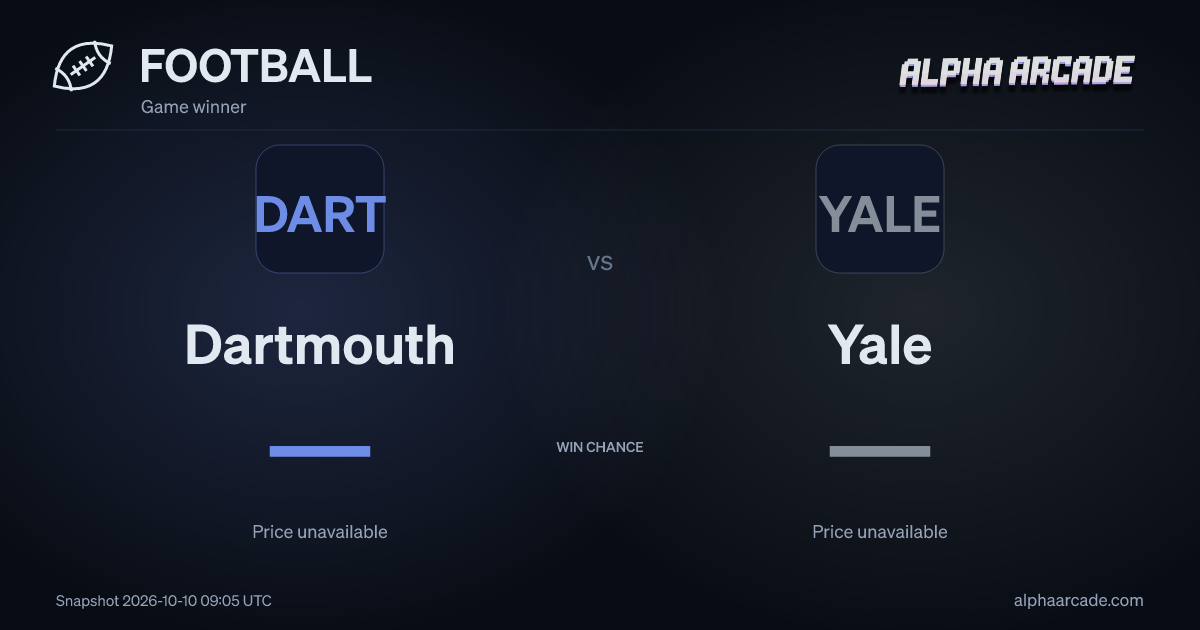 FOOTBALL: Dartmouth — / Yale —