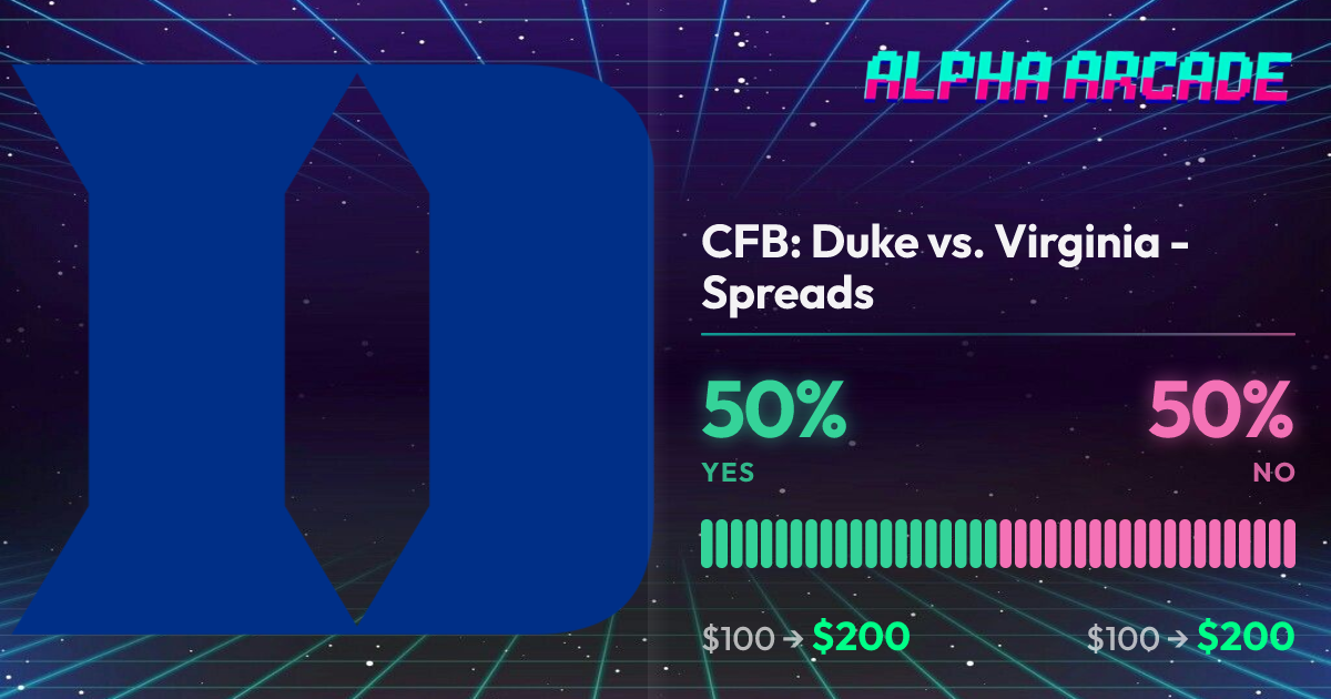 YES 50% / NO 50%