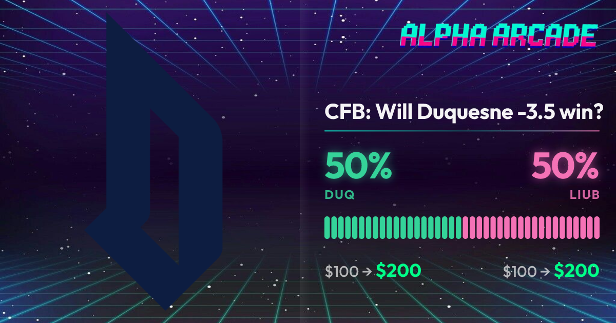 YES 50% / NO 50%