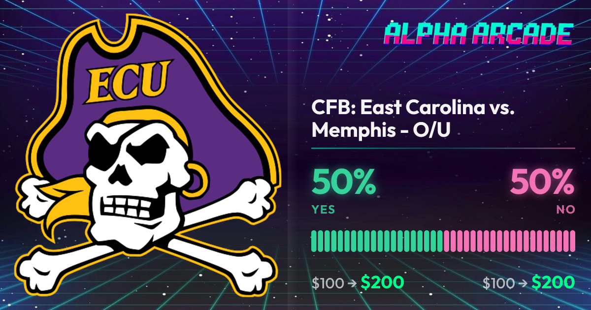 YES 50% / NO 50%