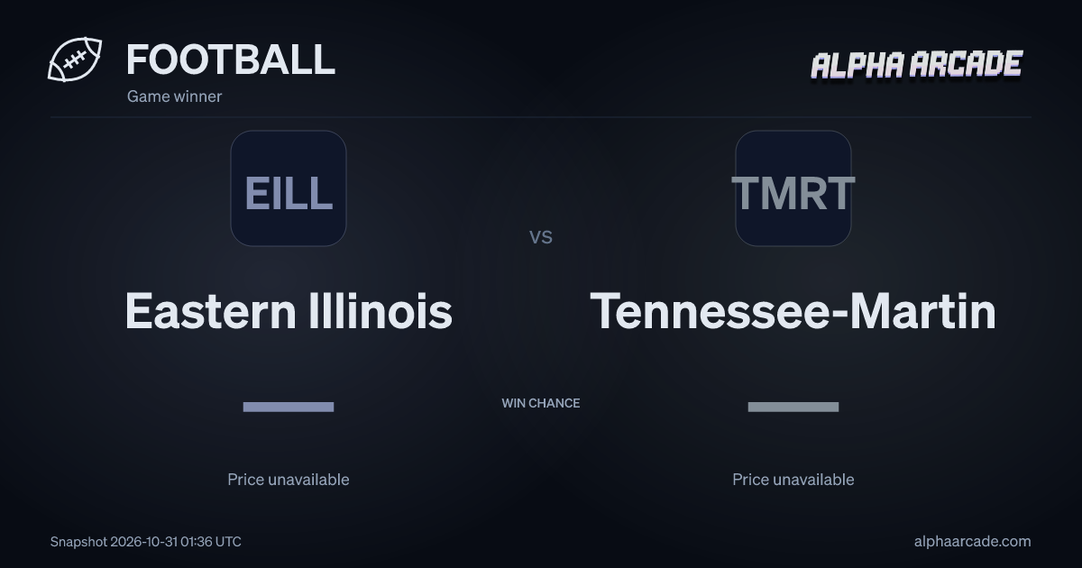 FOOTBALL: Eastern Illinois — / Tennessee-Martin —