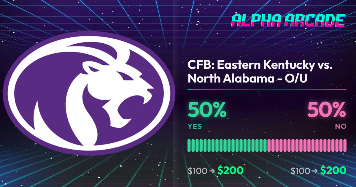 YES 50% / NO 50%