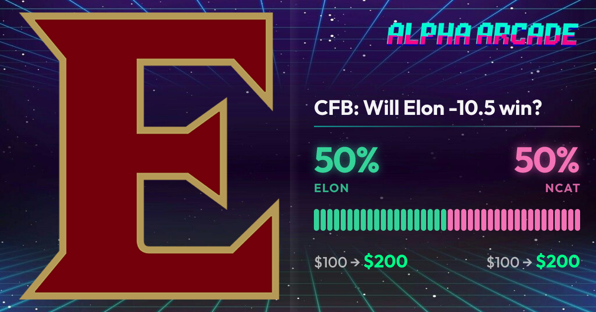 YES 50% / NO 50%