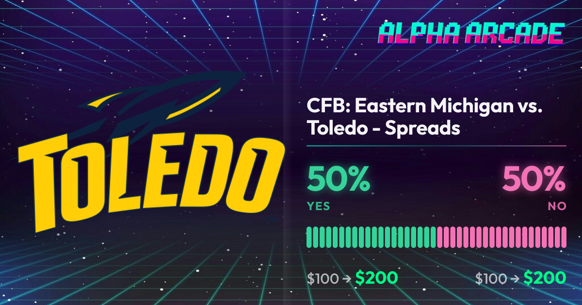 YES 50% / NO 50%