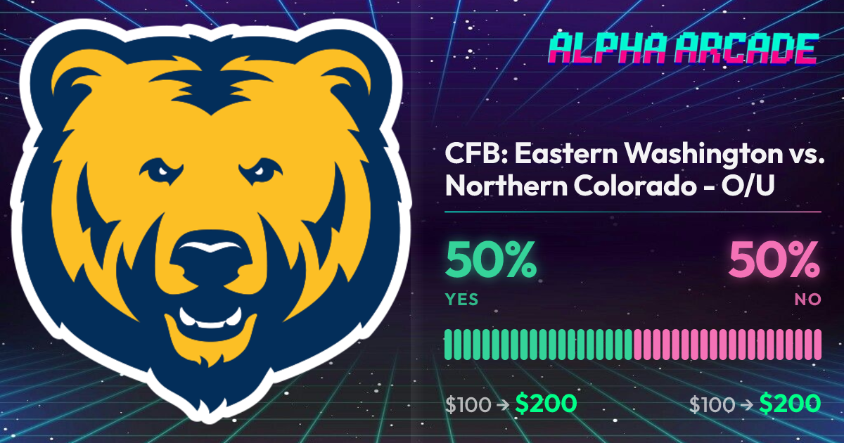 YES 50% / NO 50%