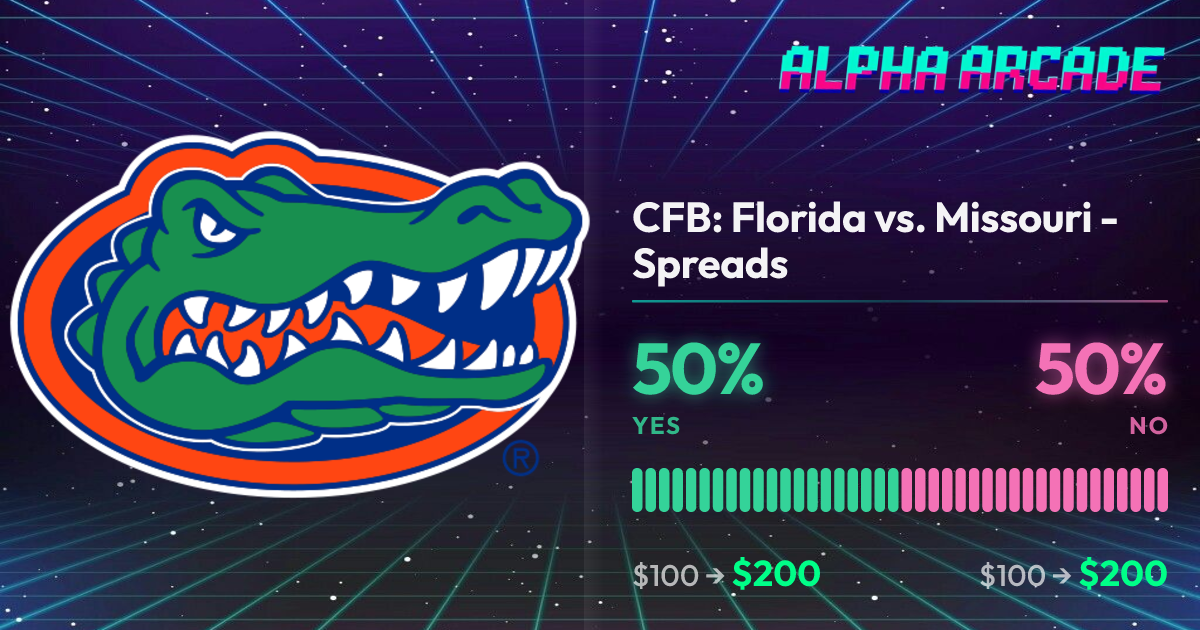 YES 50% / NO 50%