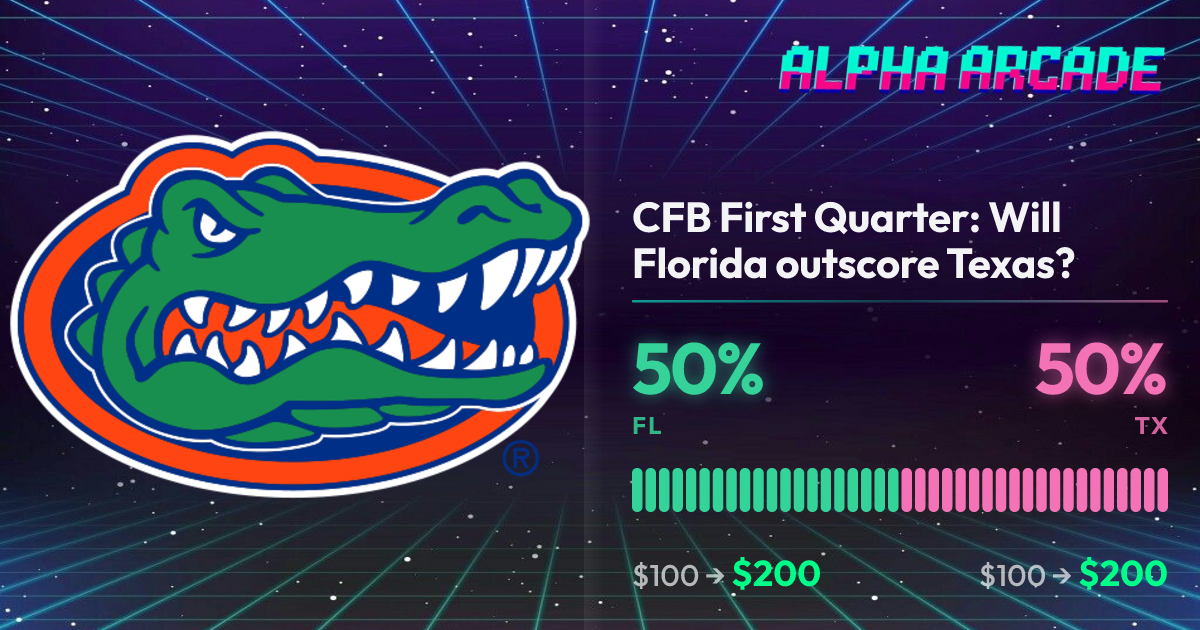 YES 50% / NO 50%