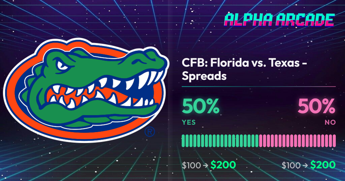 YES 50% / NO 50%