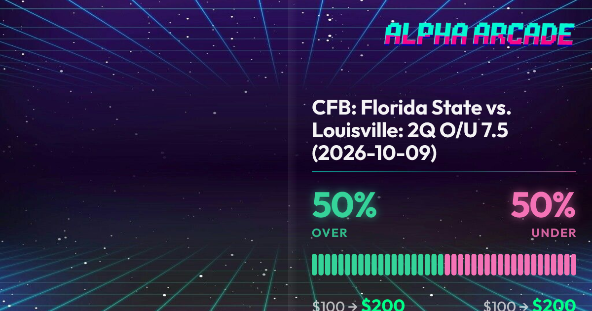YES 50% / NO 50%