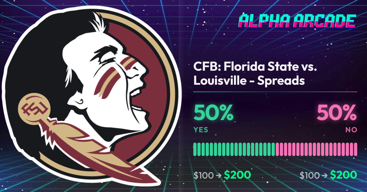 YES 50% / NO 50%