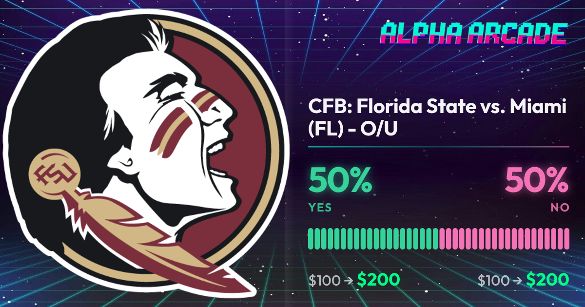 YES 50% / NO 50%