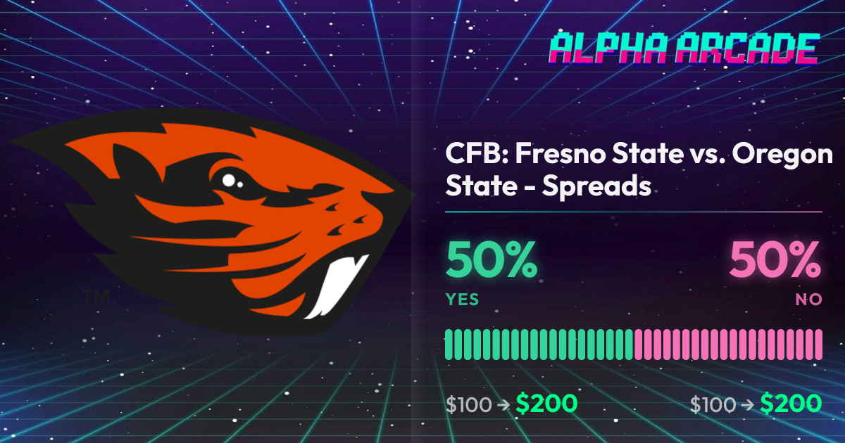 YES 50% / NO 50%