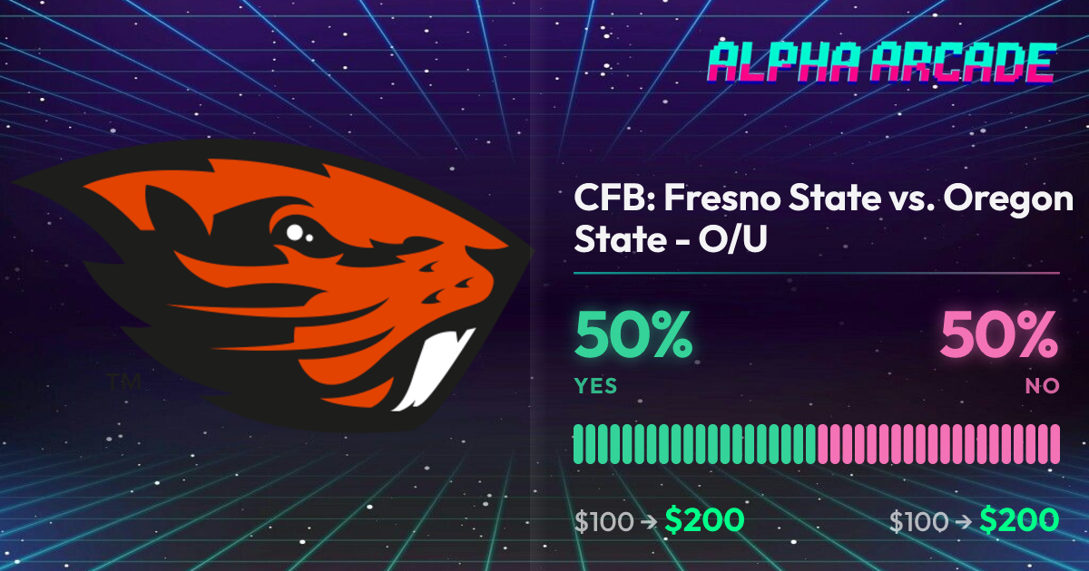 YES 50% / NO 50%