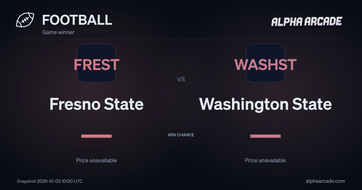 FOOTBALL: Fresno State — / Washington State —
