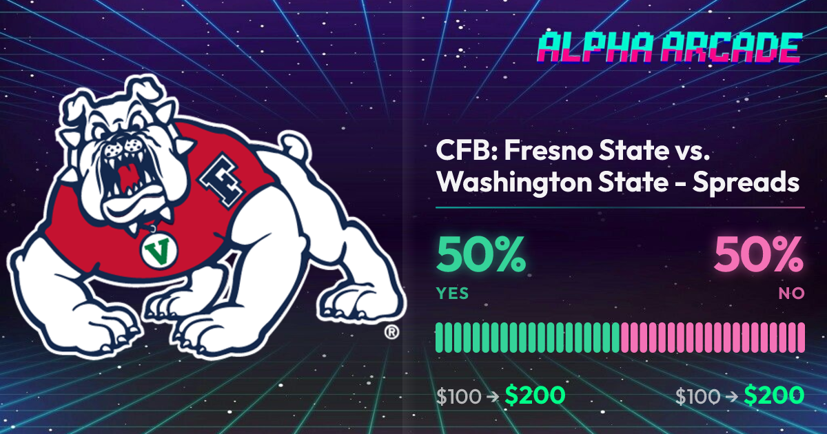 YES 50% / NO 50%