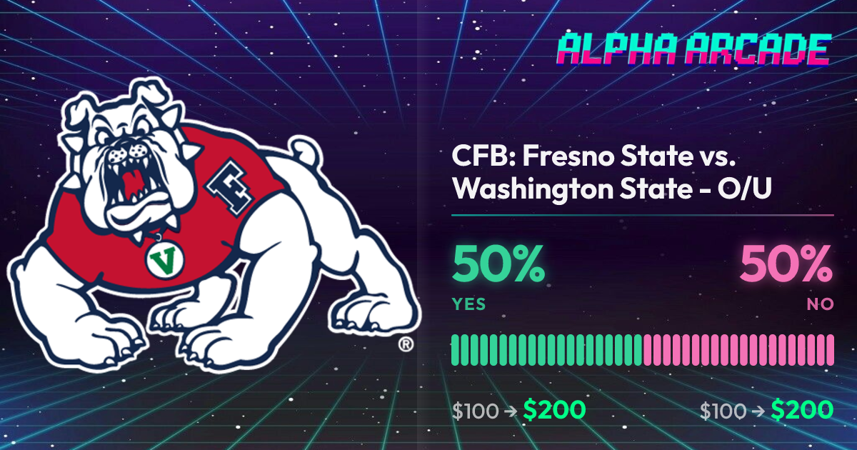 YES 50% / NO 50%