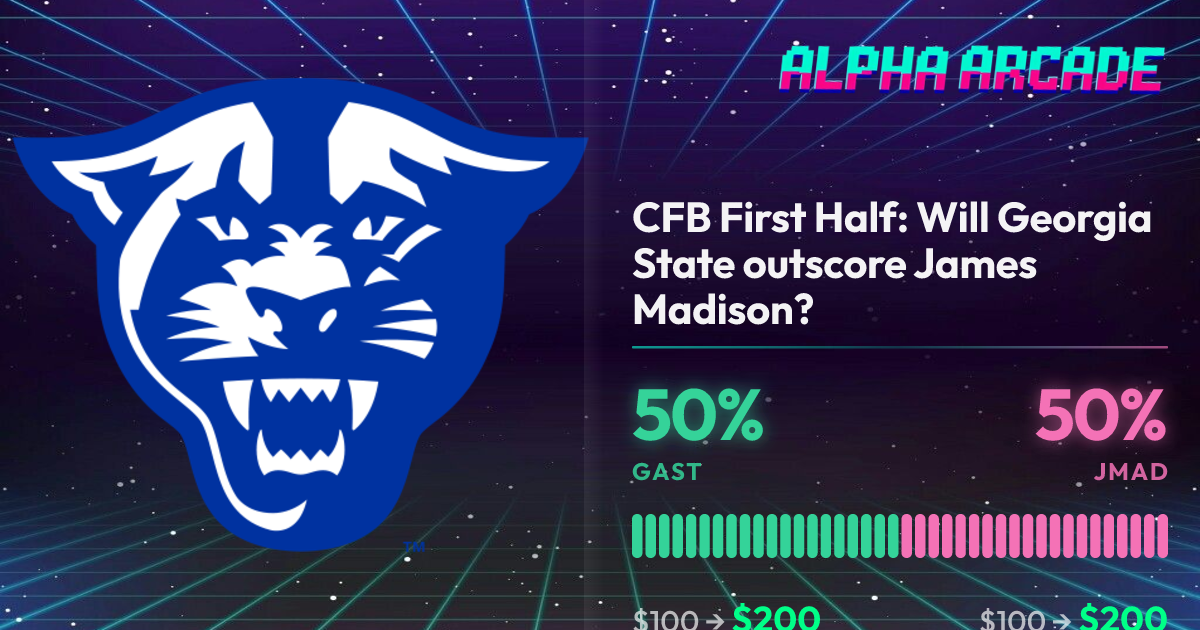 YES 50% / NO 50%