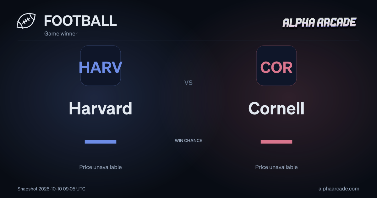 FOOTBALL: Harvard — / Cornell —