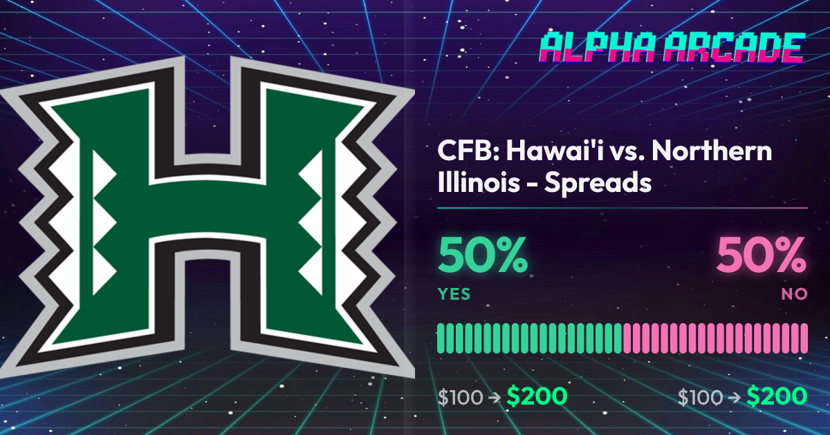 YES 50% / NO 50%