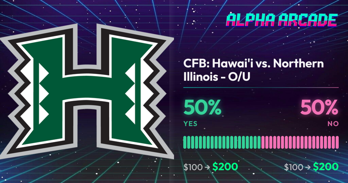 YES 50% / NO 50%