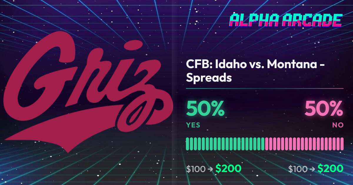 YES 50% / NO 50%