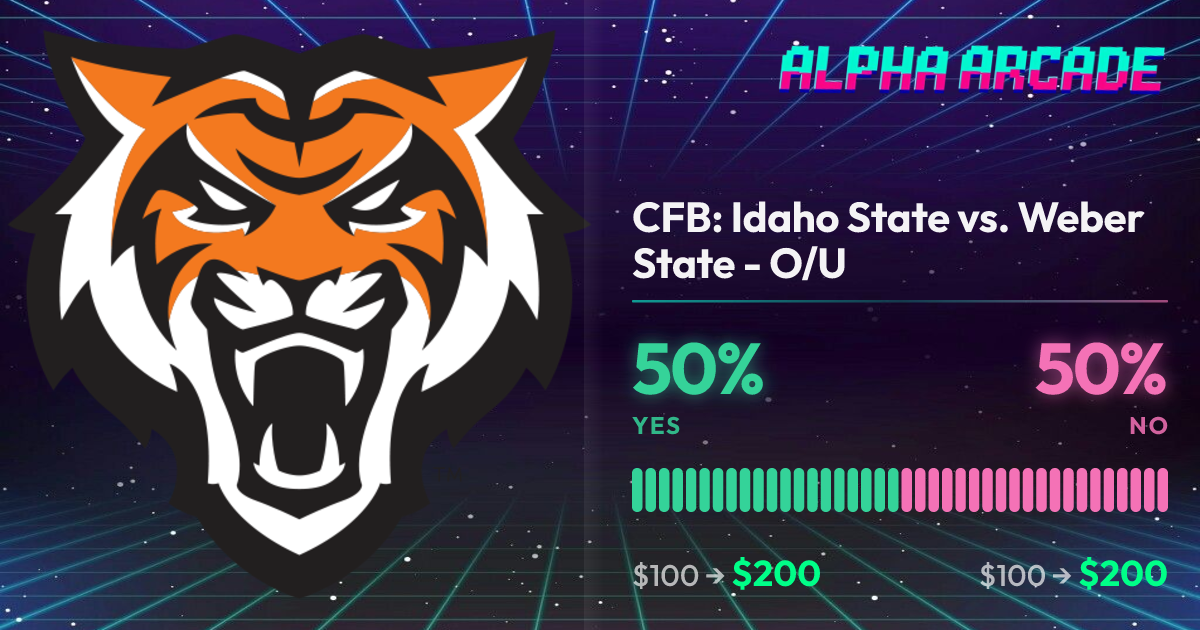 YES 50% / NO 50%