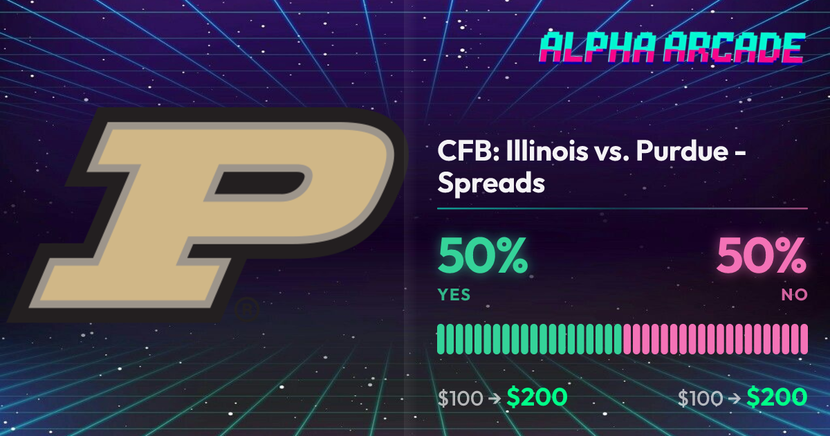 YES 50% / NO 50%