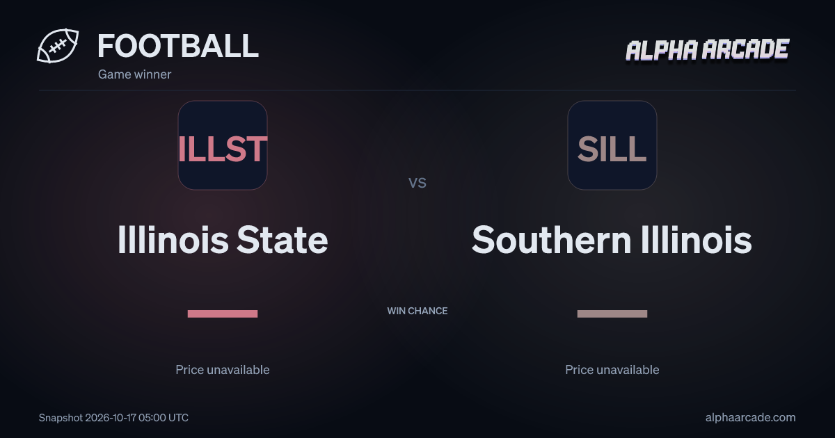 FOOTBALL: Illinois State — / Southern Illinois —