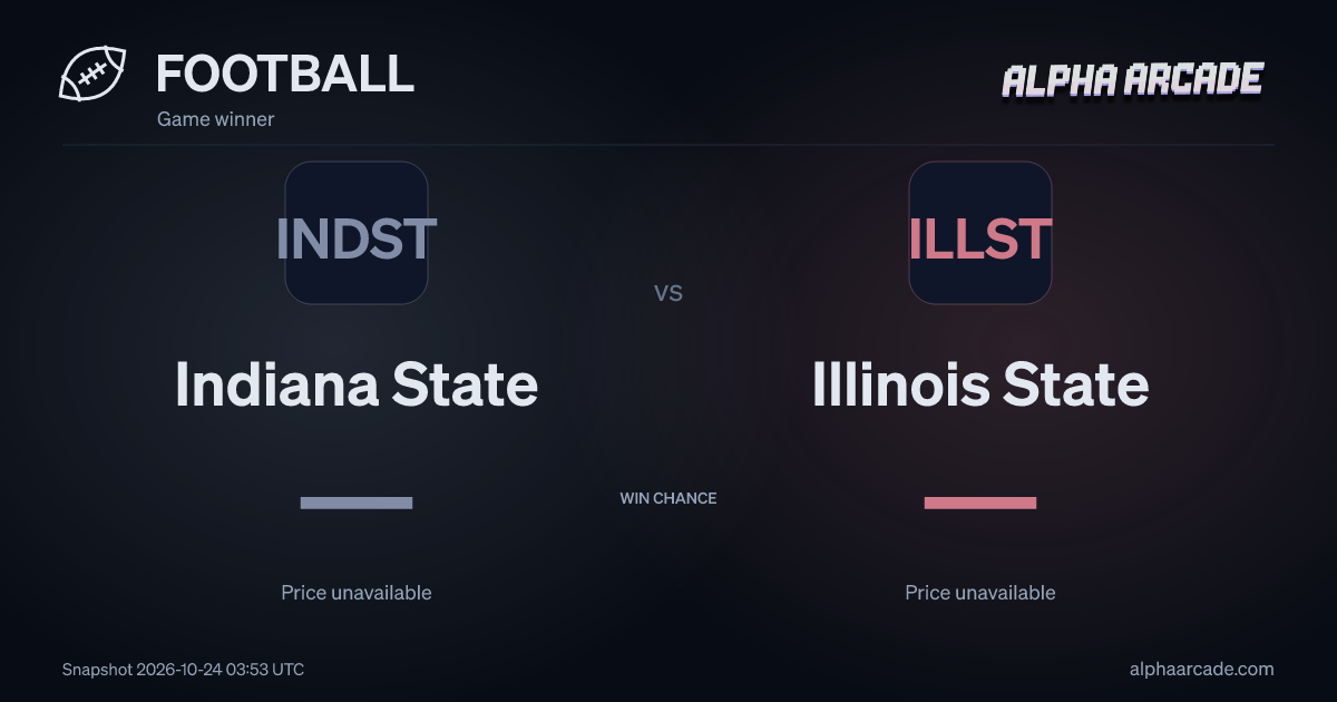 FOOTBALL: Indiana State — / Illinois State —