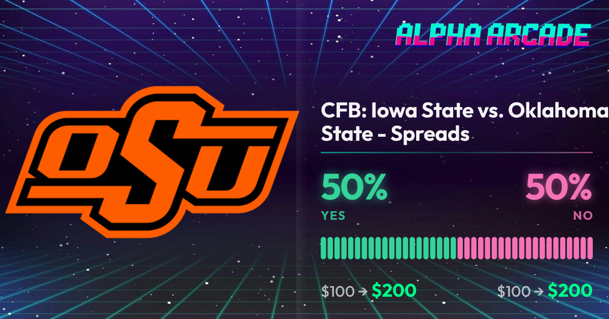 YES 50% / NO 50%