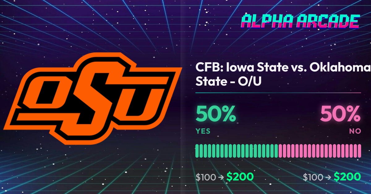 YES 50% / NO 50%