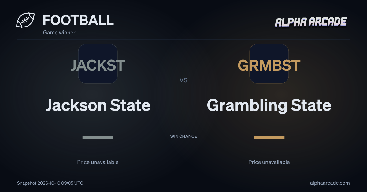 FOOTBALL: Jackson State — / Grambling State —
