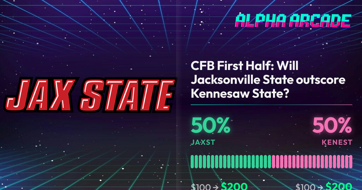 YES 50% / NO 50%